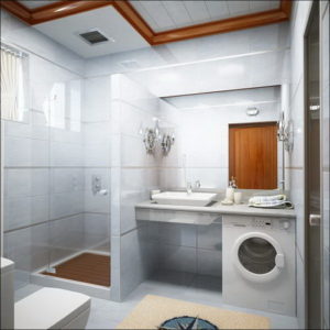Идея дизайна ванной комнаты
