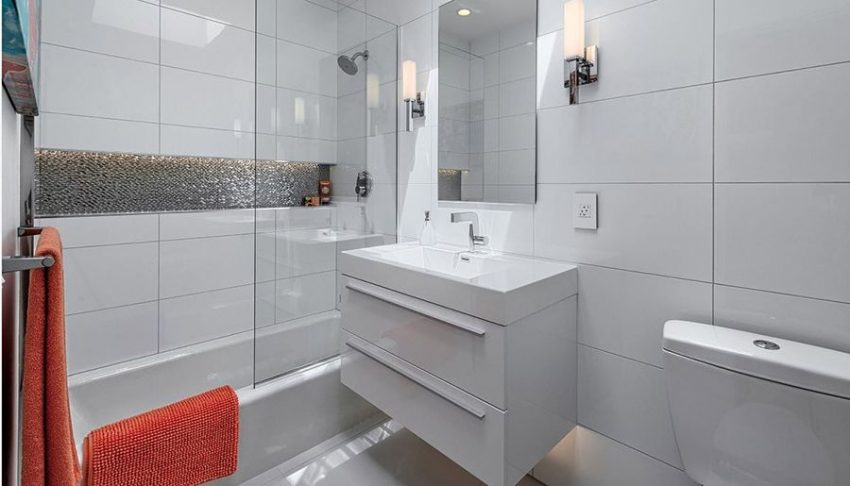 Дизайн ванной комнаты в хрущевке, 130 фото