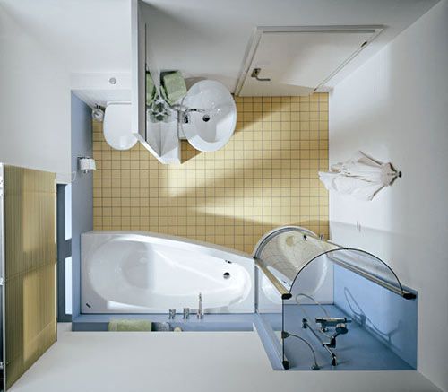 Фото дизайна маленькой ванной